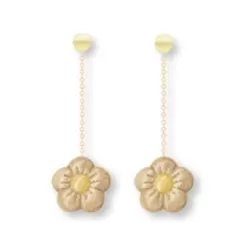 Orecchini Longuette Fiorecrema - Thun