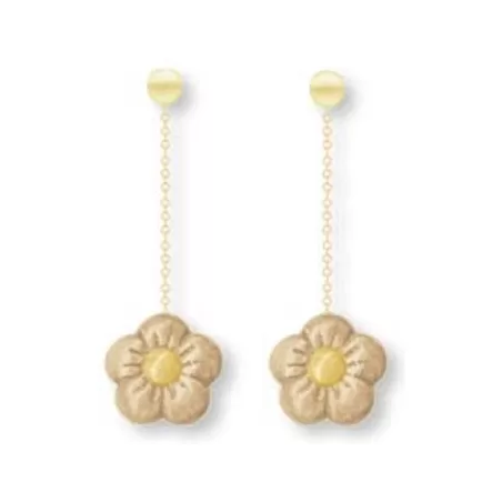 Orecchini Longuette Fiorecrema - Thun