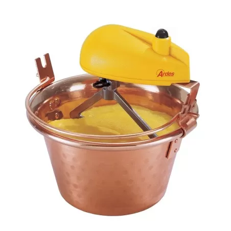 Paiolo polentina elettrico rame Cm.24