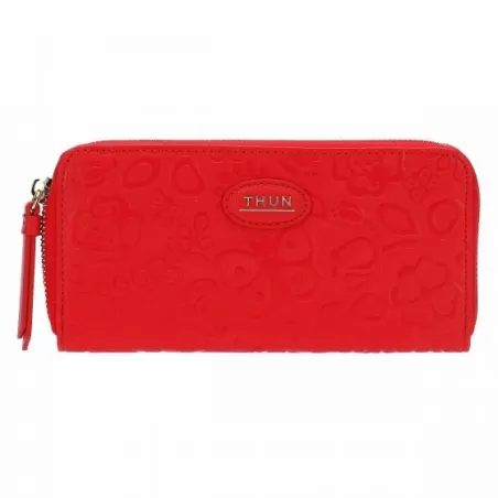 Portafogli Prestige rosso, grande - Thun