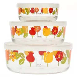 Set 3 contenitori ermetici Happy Country - Thun