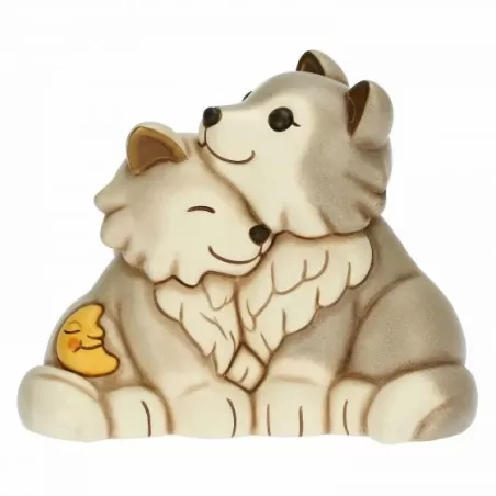 Lupo Noah, mamma con cucciolo - Thun