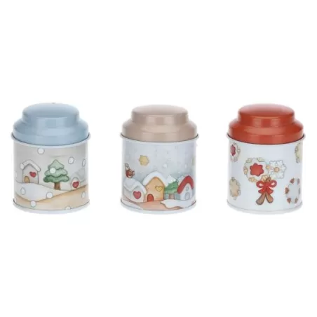 Set 3 candele in latta Regali d'inverno - Thun