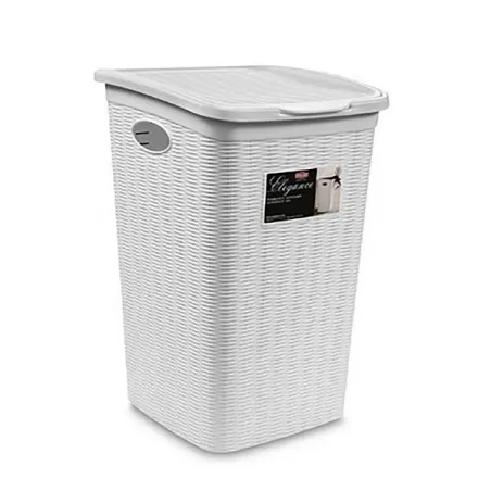 Porta biancheria Lt.50 elegance bianco