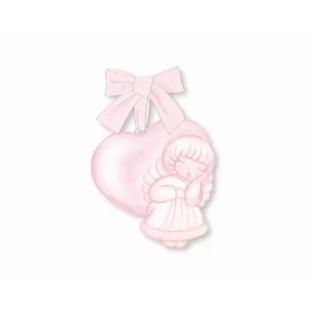 Coccarda in legno Angel girl - Thun