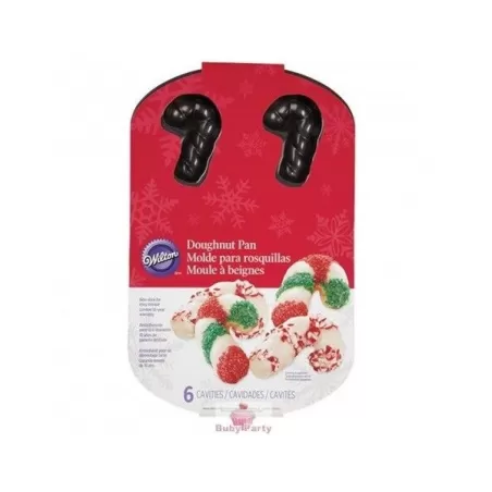 Piastra antiaderente Candycane 6 impronte - Wilton