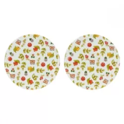 Set 2 piatti pizza Happy Country - Thun