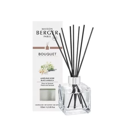 Bouquet Parfumé Cube Angélique Noire / Angelica nera - Lampe Berger