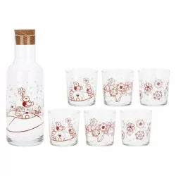Set bottiglia e bicchierini Regali d'inverno - Thun