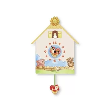 Orologio a pendolo il legno fattoria - Thun
