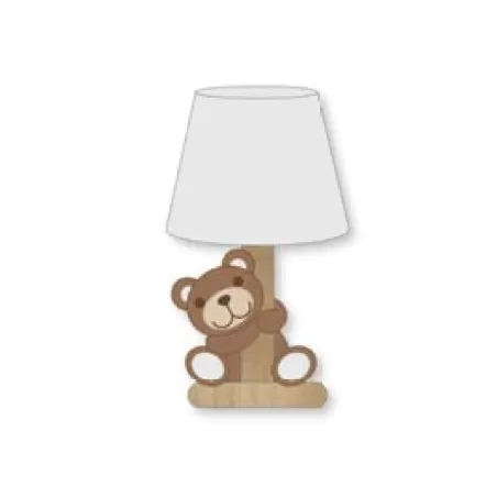 Lampada in legno con peluche Toby - Thun