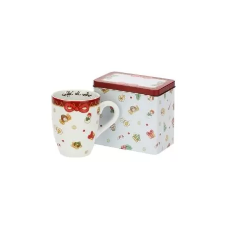 Mug con scatola in latta Magico Natale - Thun
