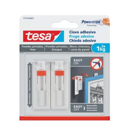 Chiodo regolabile per muro