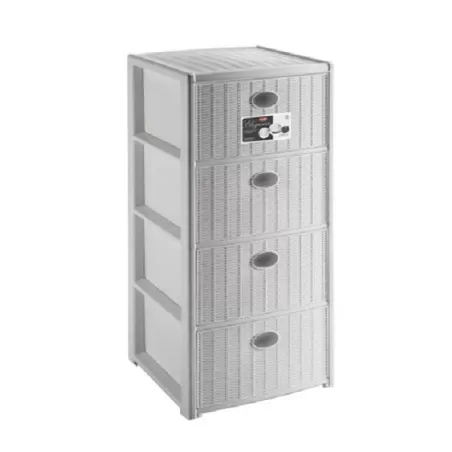 Cassettiera 4 elegance bianca