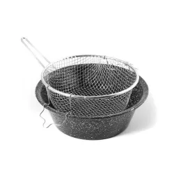 Friggitrice porcellana con cestello Cm.30