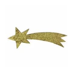 Stella cometa oro Cm.17x6