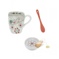 Set mug, cucchiaino, poggiabustina Regali d'inverno - Thun