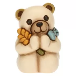 Teddy lui Prima Comunione con spiga e fiocco - Thun