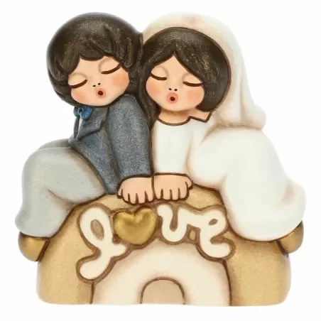Coppia sposini "Love", piccoli - Thun
