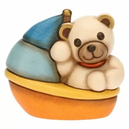 Teddy sulla barchetta - Thun