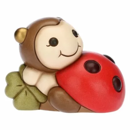 Coccienella con quadrifoglio, medio - Thun