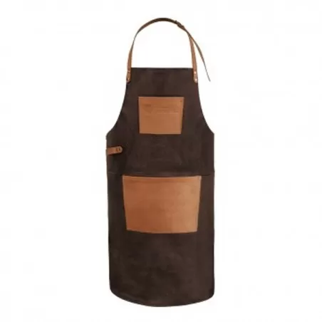 Grembiule APron in pelle di bufalo con cinturino al collo - Petromax