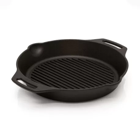 Bistecchiera gp30h-t - con due maniglie e base grill - Petromax
