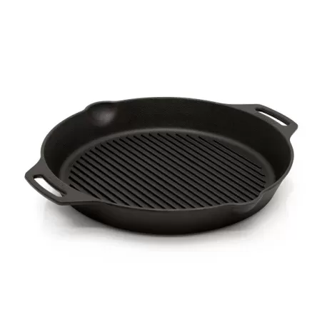 Bistecchiera gp35h-t - con due maniglie e base grill - Petromax