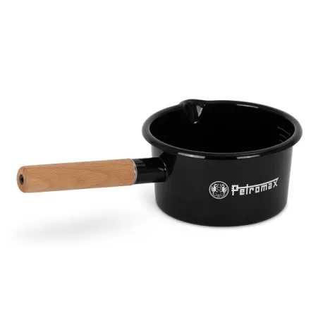 Pentolino da campeggio laccato nero - 1 l - Petromax
