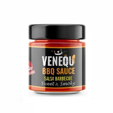 Salsa Bbq - Sweet & Smoky Classica - In vasetto vetro Gr. 200 - Venequ