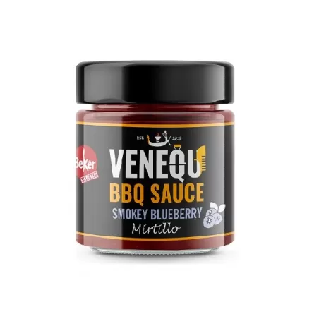 Salsa Bbq - Mirtilli - In vasetto vetro Gr. 200 - Venequ