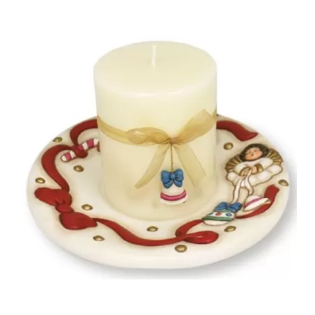 Portacandela con candela - Thun