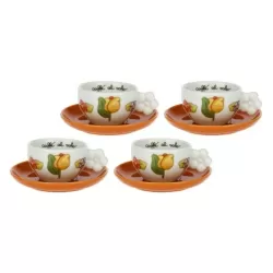 Set 4 tazzine espresso Happy Country - Thun