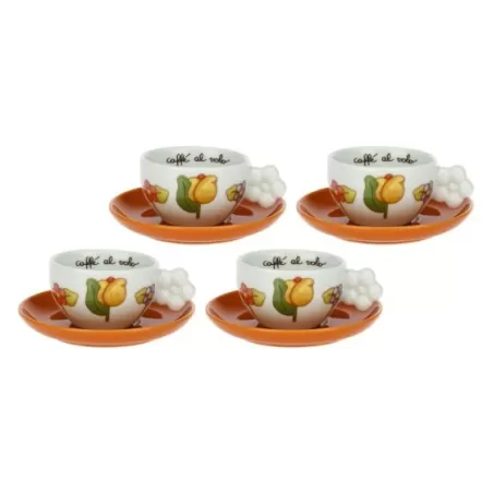 Set 4 tazzine espresso Happy Country - Thun