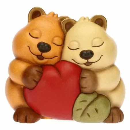 Cokka e Cokko coppia di innamorati, media - Thun