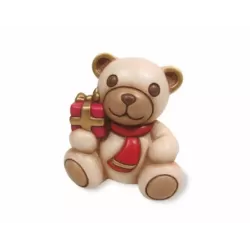 Teddy natalizio con pacchetto regalo - Thun