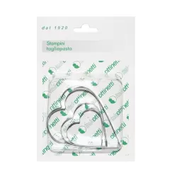Tagliapasta cuore blister 4 pezzi