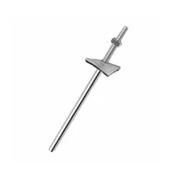 Barretta zincata con rondella Mm.6x200