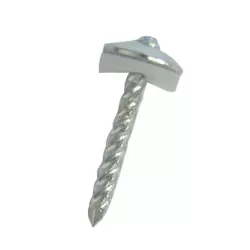 Chiodi autofilettanti con rondella plastica Mm.4,5x60