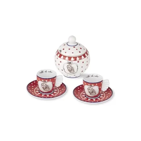 Set 2 tazzine espresso + zuccheriera - Thun