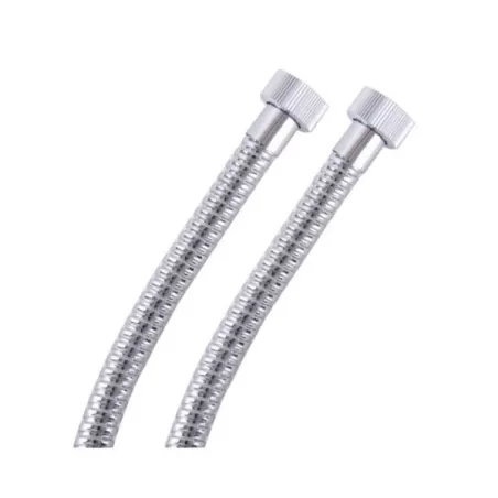 Flessibile docce cromato attacco femmina - femmina 1/2 Cm.150