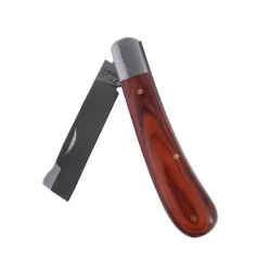 Coltello innesti manico legno