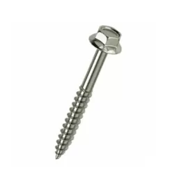 Vite tirfon Mm.6,5x80 zincato con collare Mm.14,5