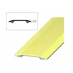 Passatoia adesiva ottone piana Cm.100 sezione Mm.31x2,5