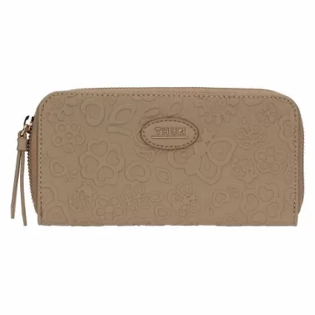 Portafoglio Prestige grande, taupe - Thun