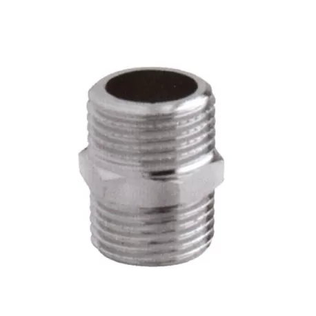 Nipplo acciaio zincato 280 1/2 maschio - maschio