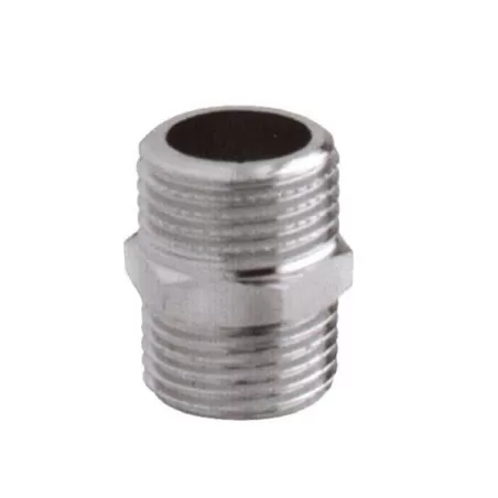 Nipplo acciaio zincato 280 1/2 maschio - maschio