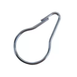 Gancio tende zinco cromato grande