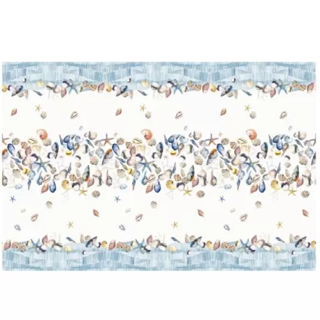 Panarea, Tovaglia antimacchia Cm.155x320, 12 posti - L'oca Nera