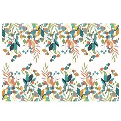 Giverny, Tovaglia antimacchia Cm.155x320, 12 posti - L'oca Nera